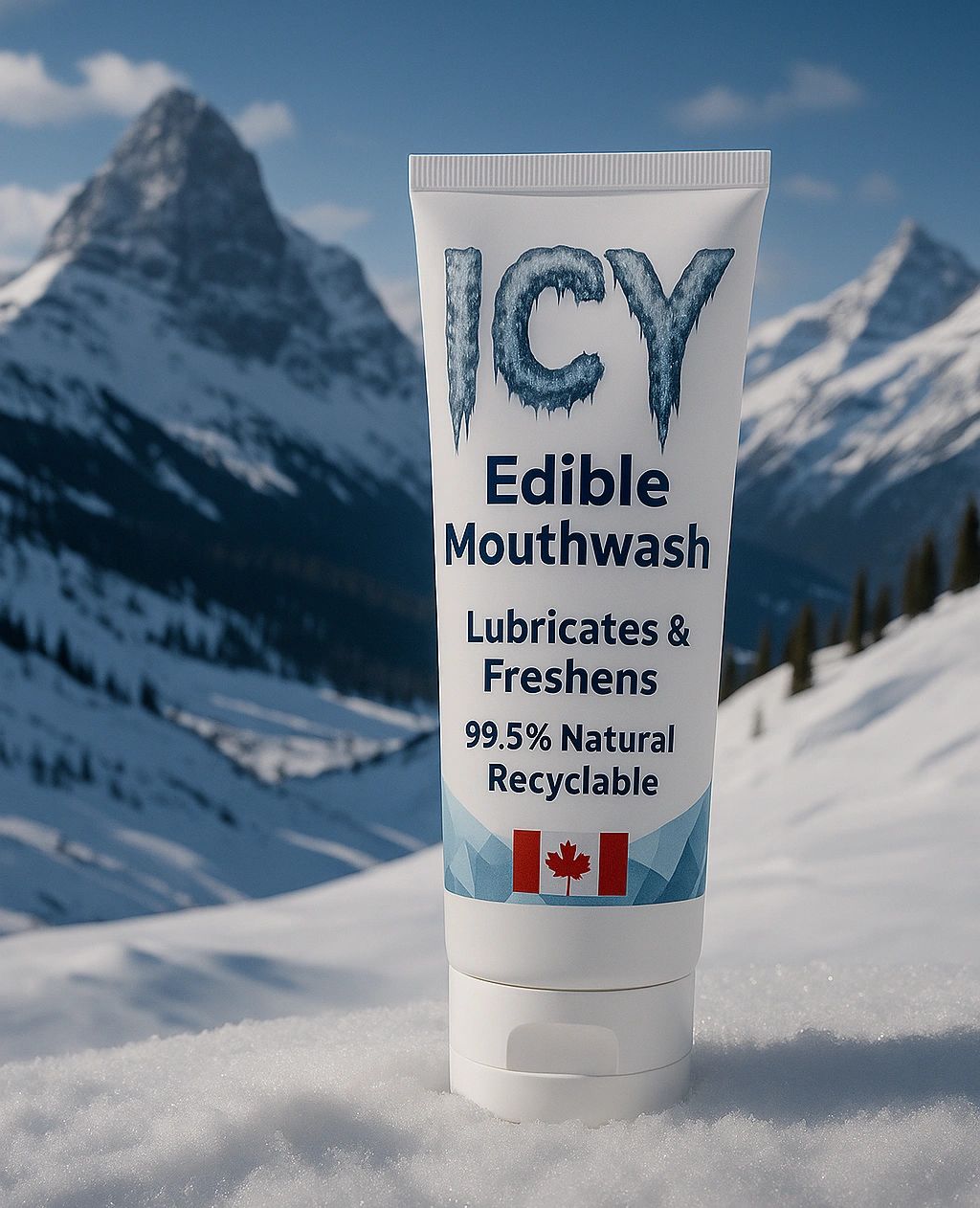 Icy Edible Mouthwash