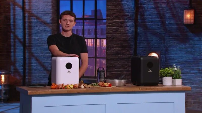 Kompo on Dragons’ Den